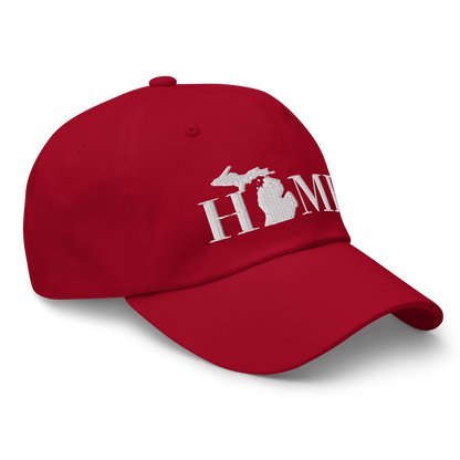 Michigan 'Home' Dad Hat (Didone Font)