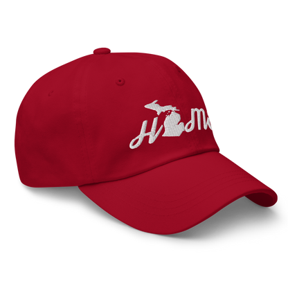 Michigan 'Home' Dad Hat (Script Font)