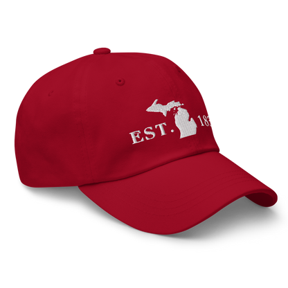 Michigan 'EST 1837' Dad Hat (Didone Font)