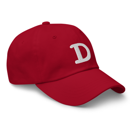 Detroit 'Old French D' Dad Hat (w/ Side Design)