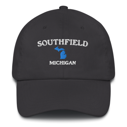 'Southfield Michigan' Dad Hat (w/ Michigan Outline)