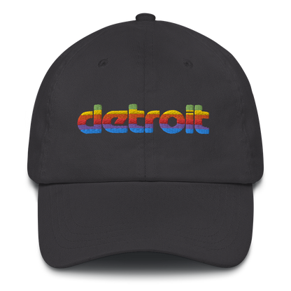 'Detroit' Dad Hat (1980s Pomaceous Computer Parody)