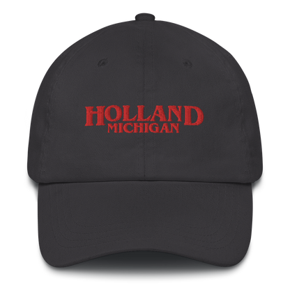 'Holland Michigan' Dad Hat (1980s Drama Parody)