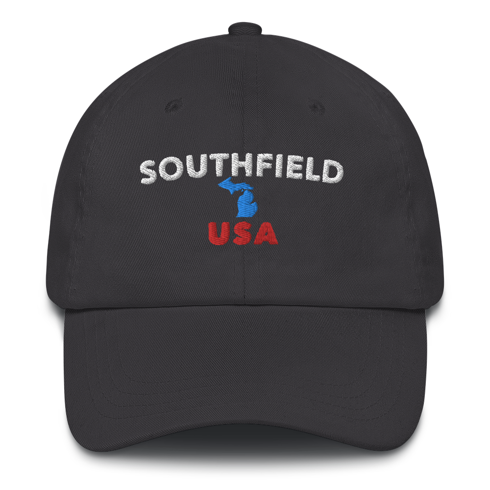 'Southfield USA' Dad Hat (w/ Michigan Outline)