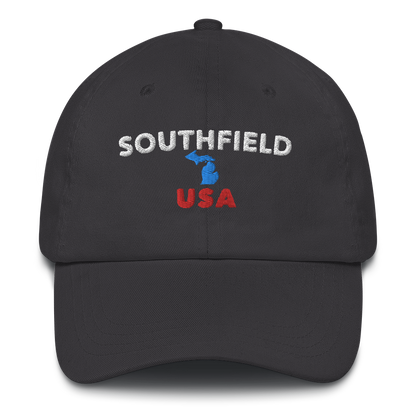 'Southfield USA' Dad Hat (w/ Michigan Outline)