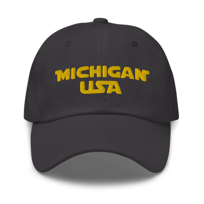 'Michigan USA' Dad Hat (Epic Sci-Fi Parody)