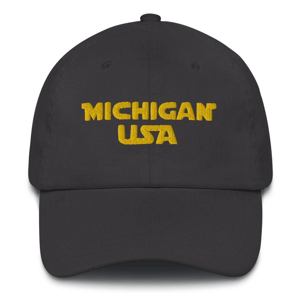 'Michigan USA' Dad Hat (Epic Sci-Fi Parody)