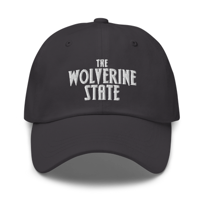 'The Wolverine State' Dad Hat (Vicious Mustelid Font)