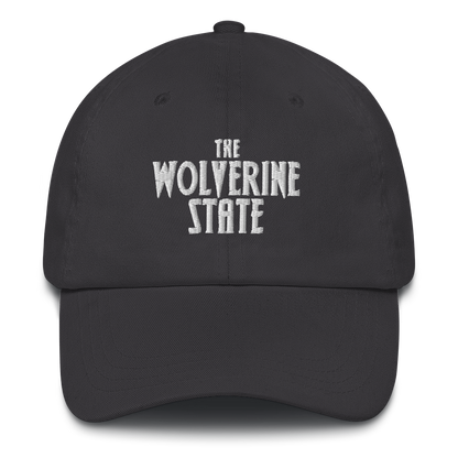 'The Wolverine State' Dad Hat (Vicious Mustelid Font)