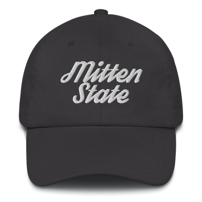 Michigan 'Mitten State' Dad Hat (Script Font)