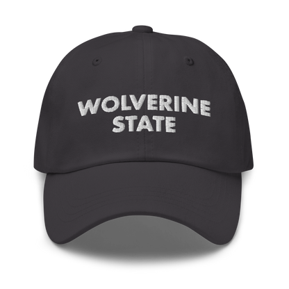 Michigan 'Wolverine State' Dad Hat (Geometric Sans Font)