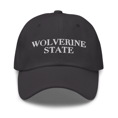 Michigan 'Wolverine State' Dad Hat (Didone Font)