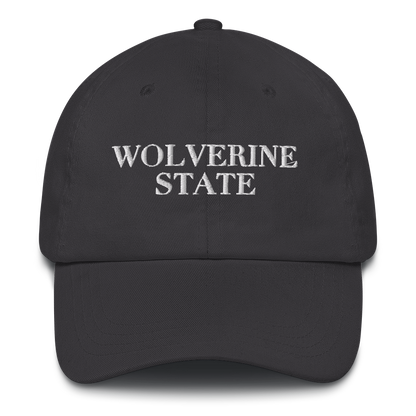 Michigan 'Wolverine State' Dad Hat (Didone Font)