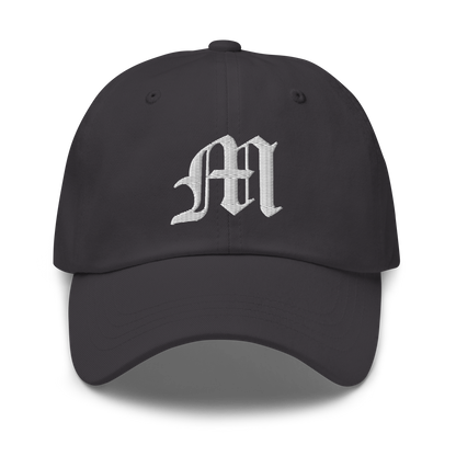 Old English 'M' Dad Hat (w 'Michigan' Back Design)