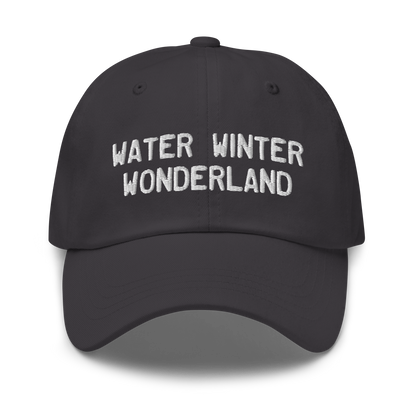 Michigan 'Water Winter Wonderland' Dad Hat (Licence Plate Font)