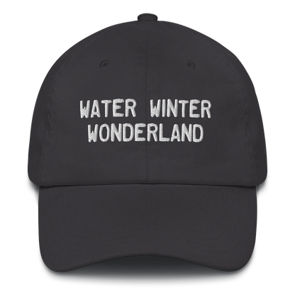 Michigan 'Water Winter Wonderland' Dad Hat (Licence Plate Font)