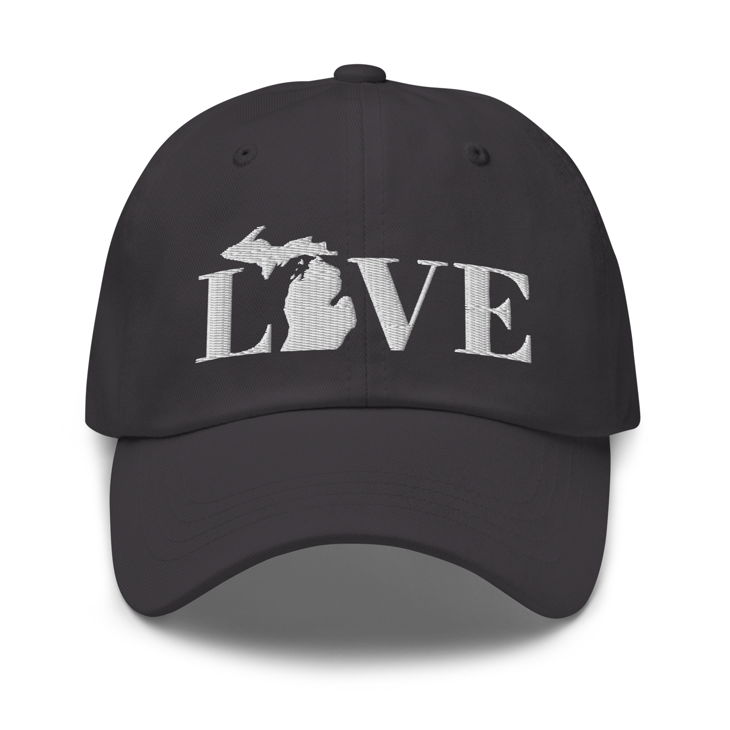 Michigan 'Love' Dad Hat (Didone Font)