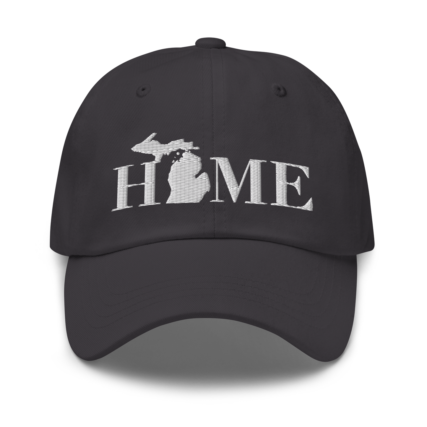 Michigan 'Home' Dad Hat (Didone Font)