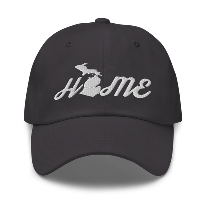 Michigan 'Home' Dad Hat (Script Font)