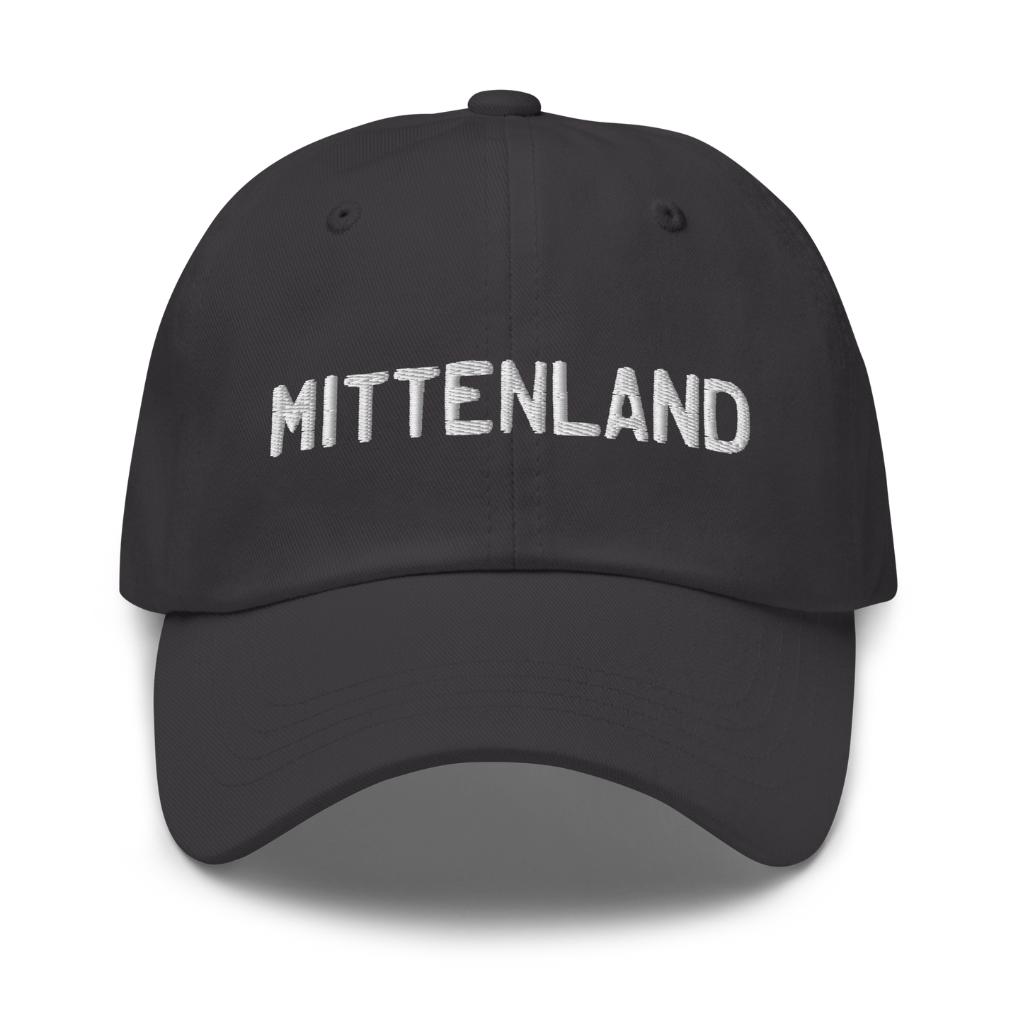 Michigan 'Mittenland' Dad Hat (Licence Plate Font)