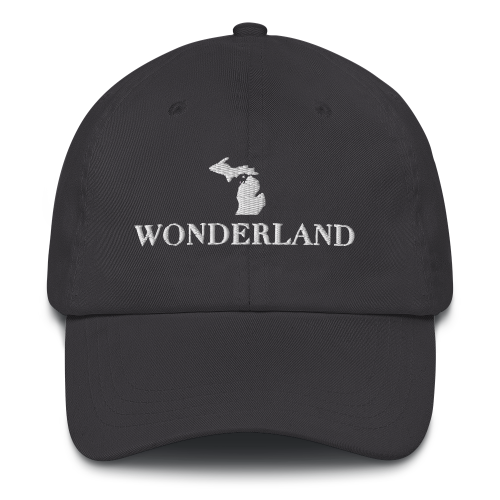 Michigan 'Wonderland' Dad Hat (Didone Font)