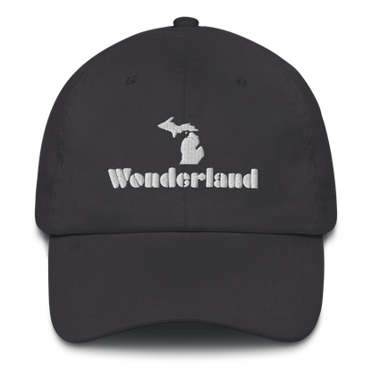 Michigan 'Wonderland' Dad Hat (Art Deco Font)