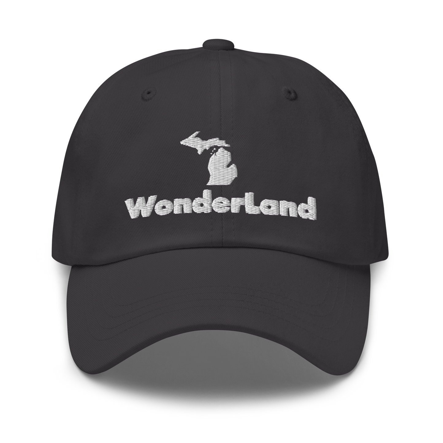 Michigan 'Wonderland' Dad Hat (Geometric Sans Font)