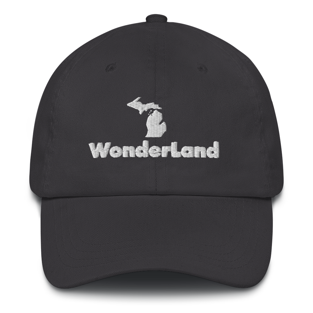 Michigan 'Wonderland' Dad Hat (Geometric Sans Font)