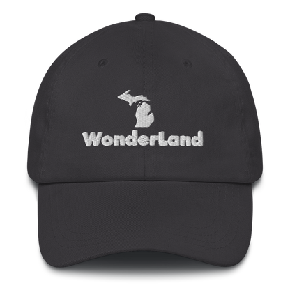 Michigan 'Wonderland' Dad Hat (Geometric Sans Font)