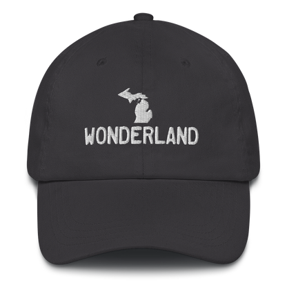 Michigan 'Wonderland' Dad Hat (Licence Plate Font)