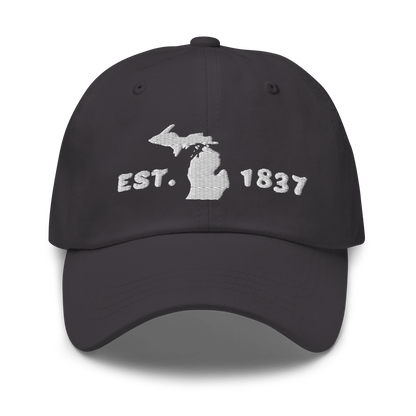 Michigan 'EST 1837' Dad Hat (Brush Font)