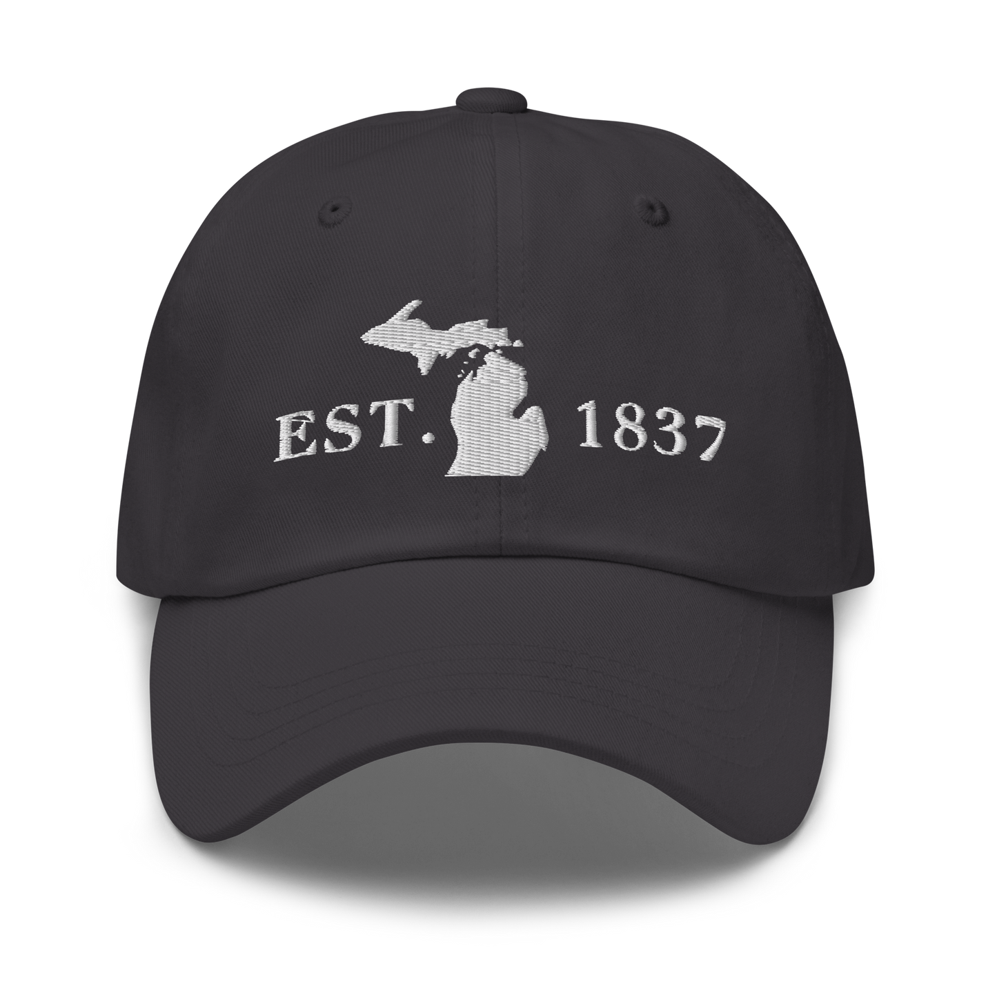 Michigan 'EST 1837' Dad Hat (Didone Font)