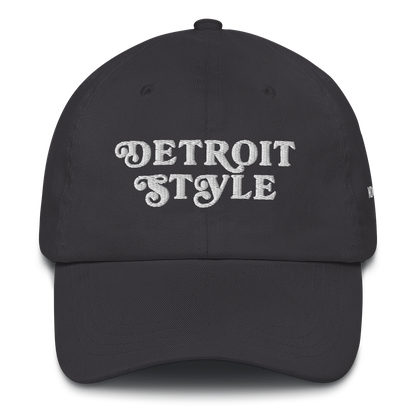 'Detroit Style' Dad Hat (w 'MDCCI' Side Design)