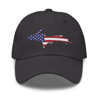 Michigan Upper Peninsula Dad Hat (Patriot Edition)