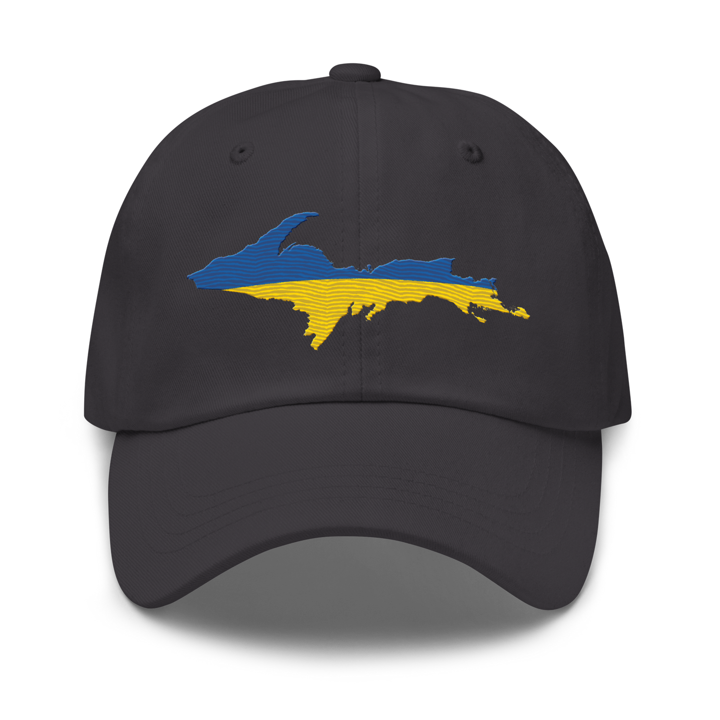 Michigan Upper Peninsula Dad Hat (Ukraine Edition)