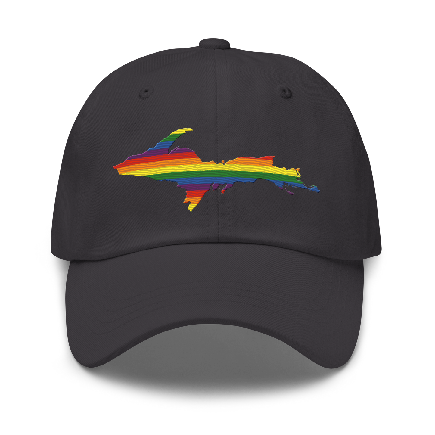 Michigan Upper Peninsula Dad Hat (Pride Edition)