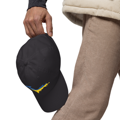 Michigan Upper Peninsula Dad Hat (Ukraine Edition)