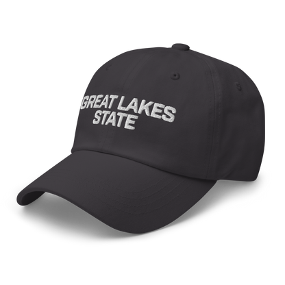 Michigan 'Great Lakes State' Dad Hat (Maritime Font)