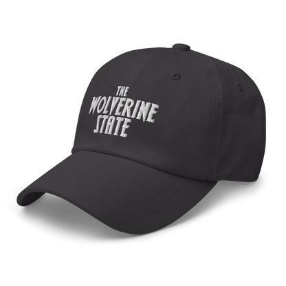 'The Wolverine State' Dad Hat (Vicious Mustelid Font)