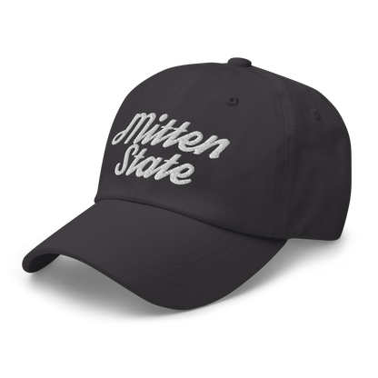 Michigan 'Mitten State' Dad Hat (Script Font)