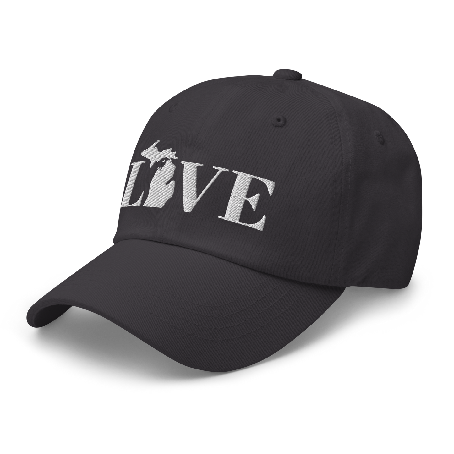 Michigan 'Love' Dad Hat (Didone Font)