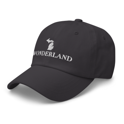 Michigan 'Wonderland' Dad Hat (Didone Font)