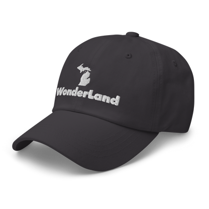 Michigan 'Wonderland' Dad Hat (Geometric Sans Font)