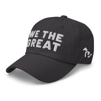 'We The Great' Dad Hat (w/ Great Lakes Side Design)