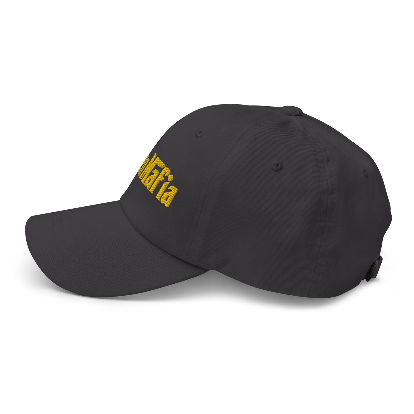 Michigan 'MittenMafia' Dad Hat (Gangster Font) | Gold Embroidery