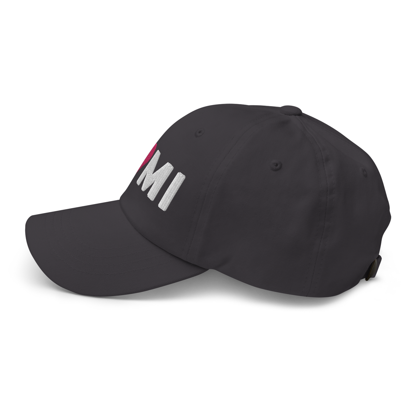 Michigan 'I ❤️ MI' Dad Hat (Rounded Swiss Font)