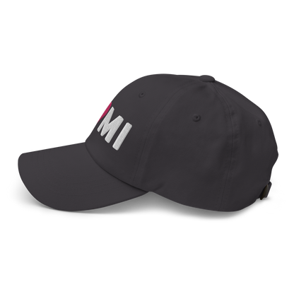 Michigan 'I ❤️ MI' Dad Hat (Rounded Swiss Font)