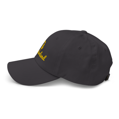 Michigan 'Wonderland' Dad Hat (Script Font) | Gold Embroidery