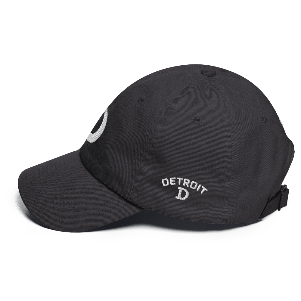 Detroit 'Old French D' Dad Hat (w/ Side Design)