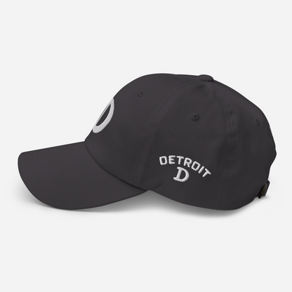 Detroit 'Old French D' Dad Hat (w/ Side Design)